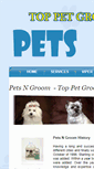 Mobile Screenshot of petsngroom.com